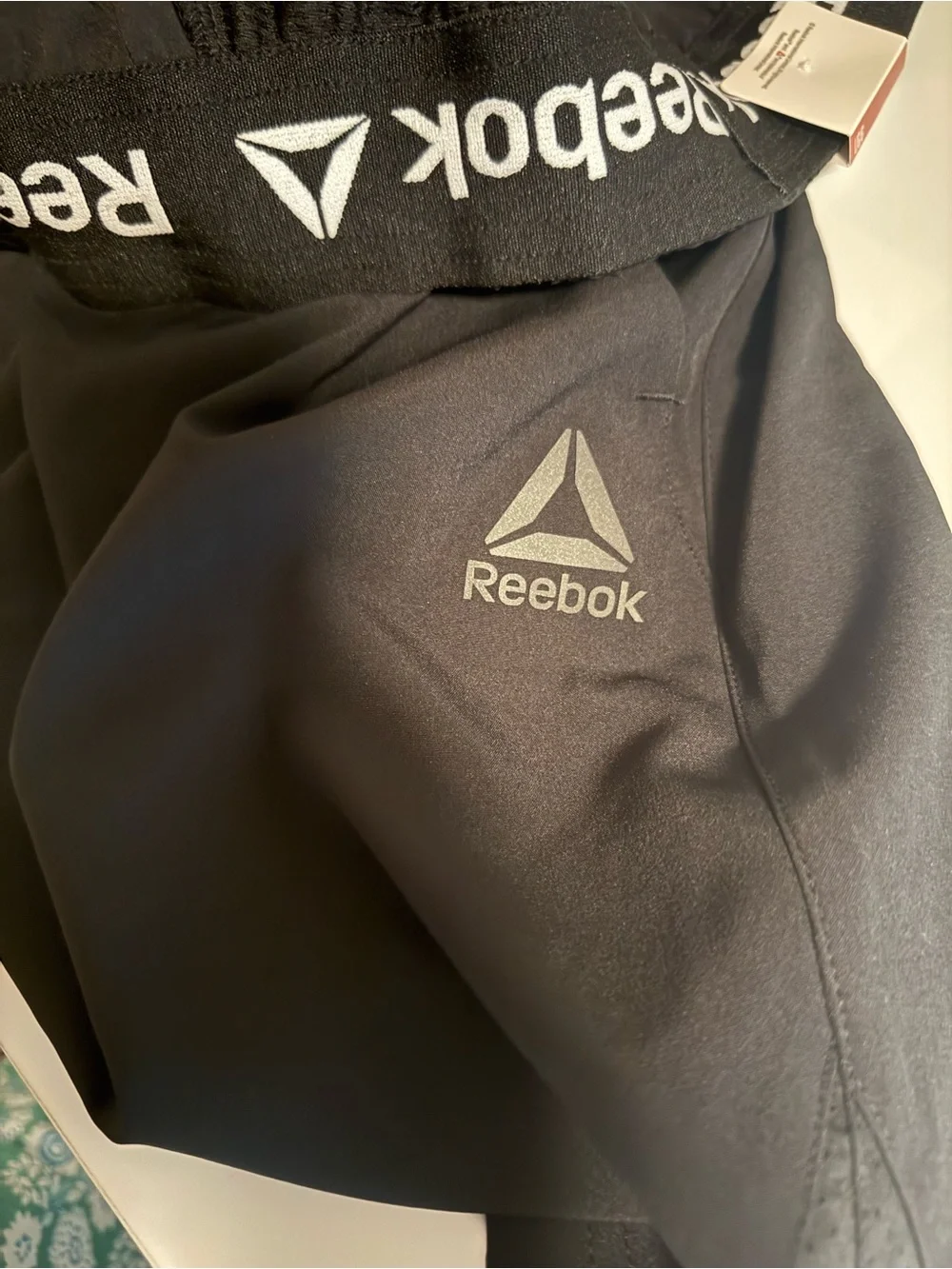 Reebok Black Men’s Athletic Training Shorts